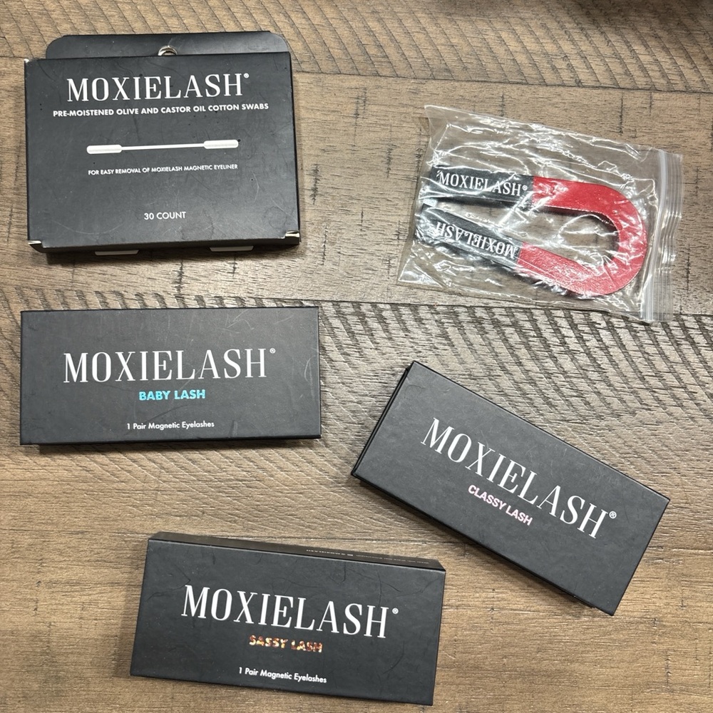 MoxieLash Magnetic Eyelashes Set - Black